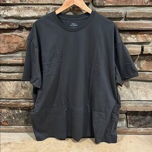 Built Different Carbon Grey Short Sleeve Crewneck Tee Cotton Polyester